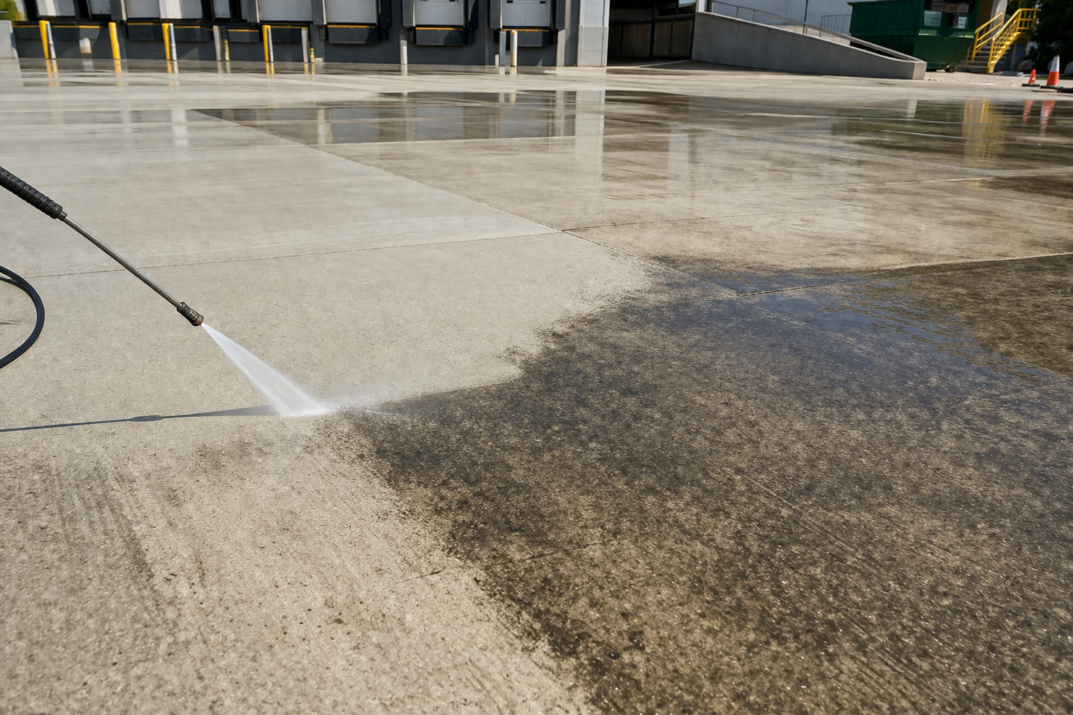 Pressure washing in La Vista